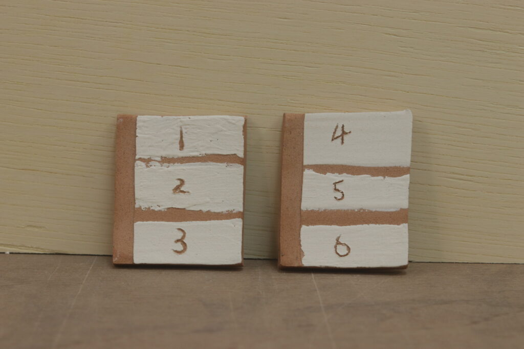 化妝土塗刷性測試